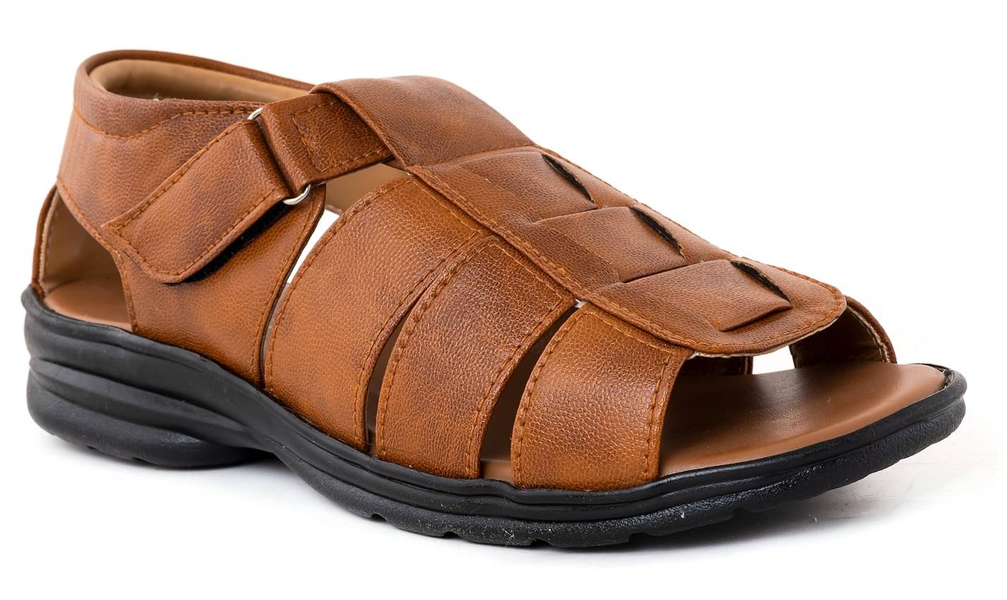 INFINITRENZ - Tan Men's Sandals INFINITRENZ - Tan Men's Sandals
