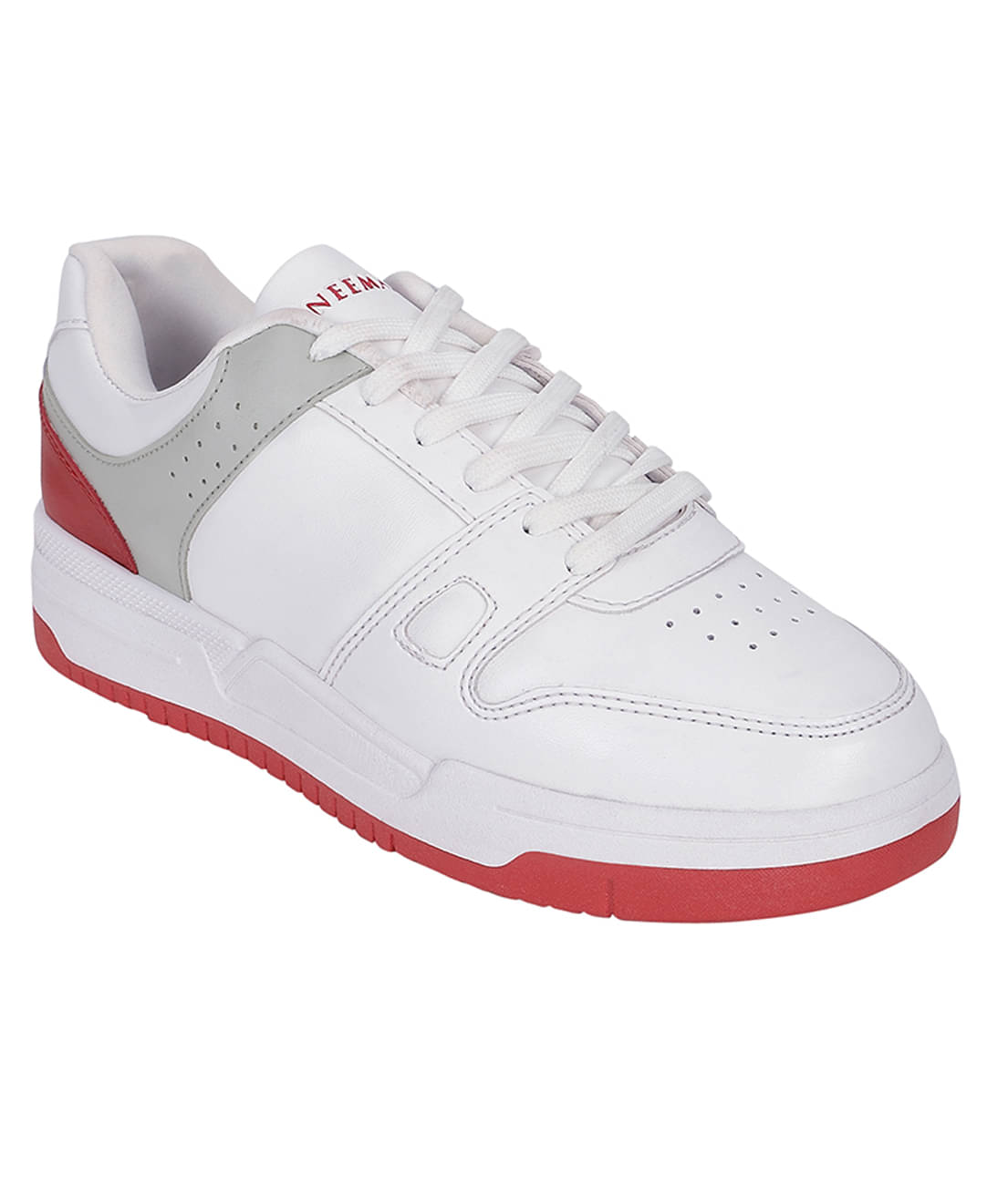     			Neeman's Red Men's Sneakers