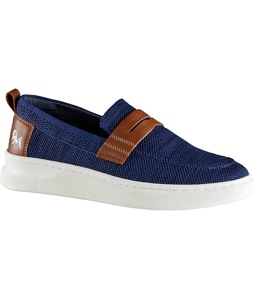Neemans Blue Men's Slip on - Formal Shoes | Buy online on ZillyBuy