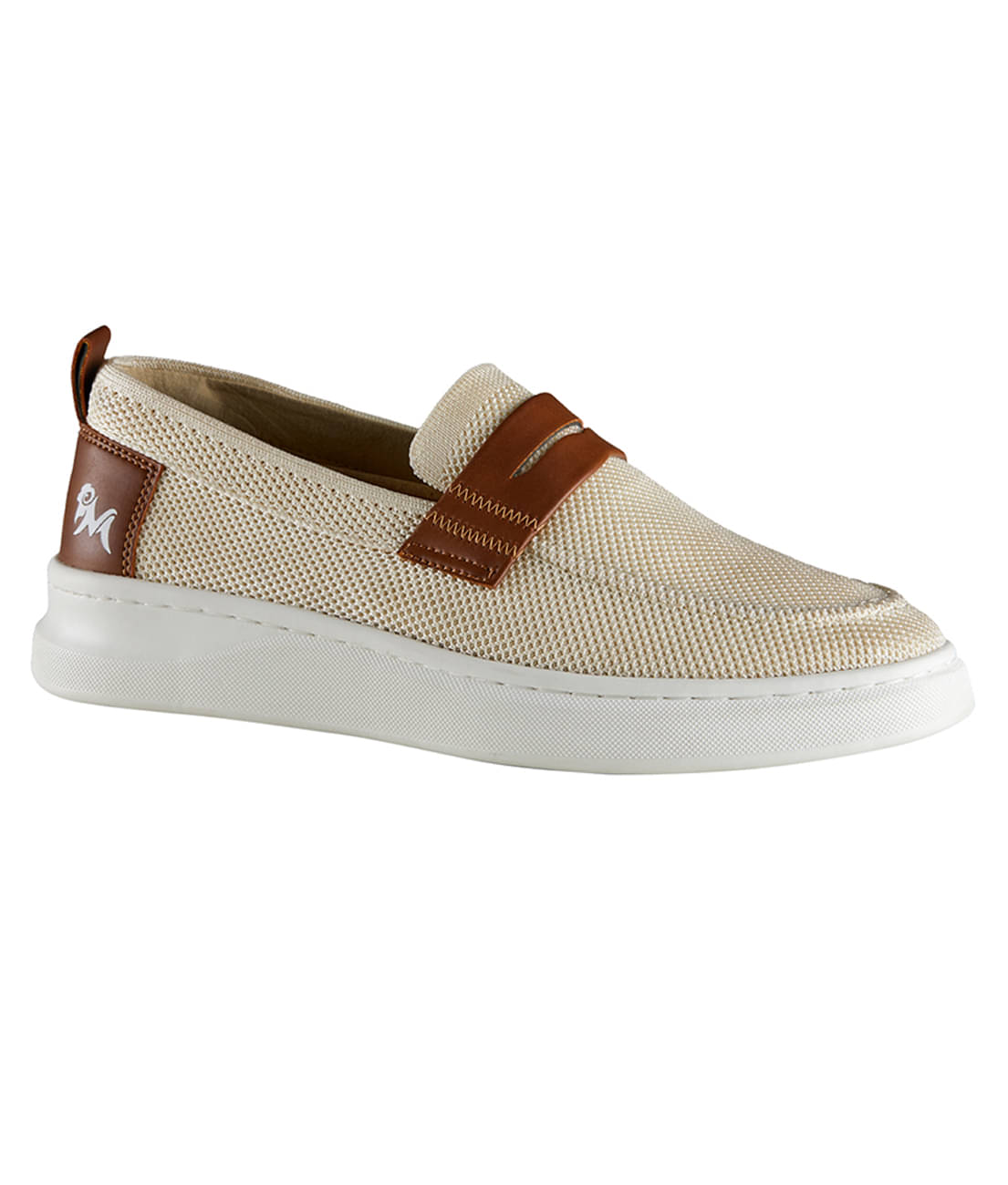 Neemans Off White Men's Slip on     			Neemans Off White Men's Slip on