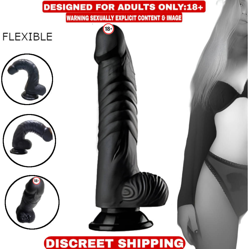 Premium Quality Realistic, Suction Base 7.5 Inch Black African Big Dildo For Sexy Women LOW PRICE WITH FREE LUBE BY Bluemoon Premium Quality Realistic, Suction Base 7.5 Inch Black African Big Dildo For Sexy Women LOW PRICE WITH FREE LUBE BY Bluemoon