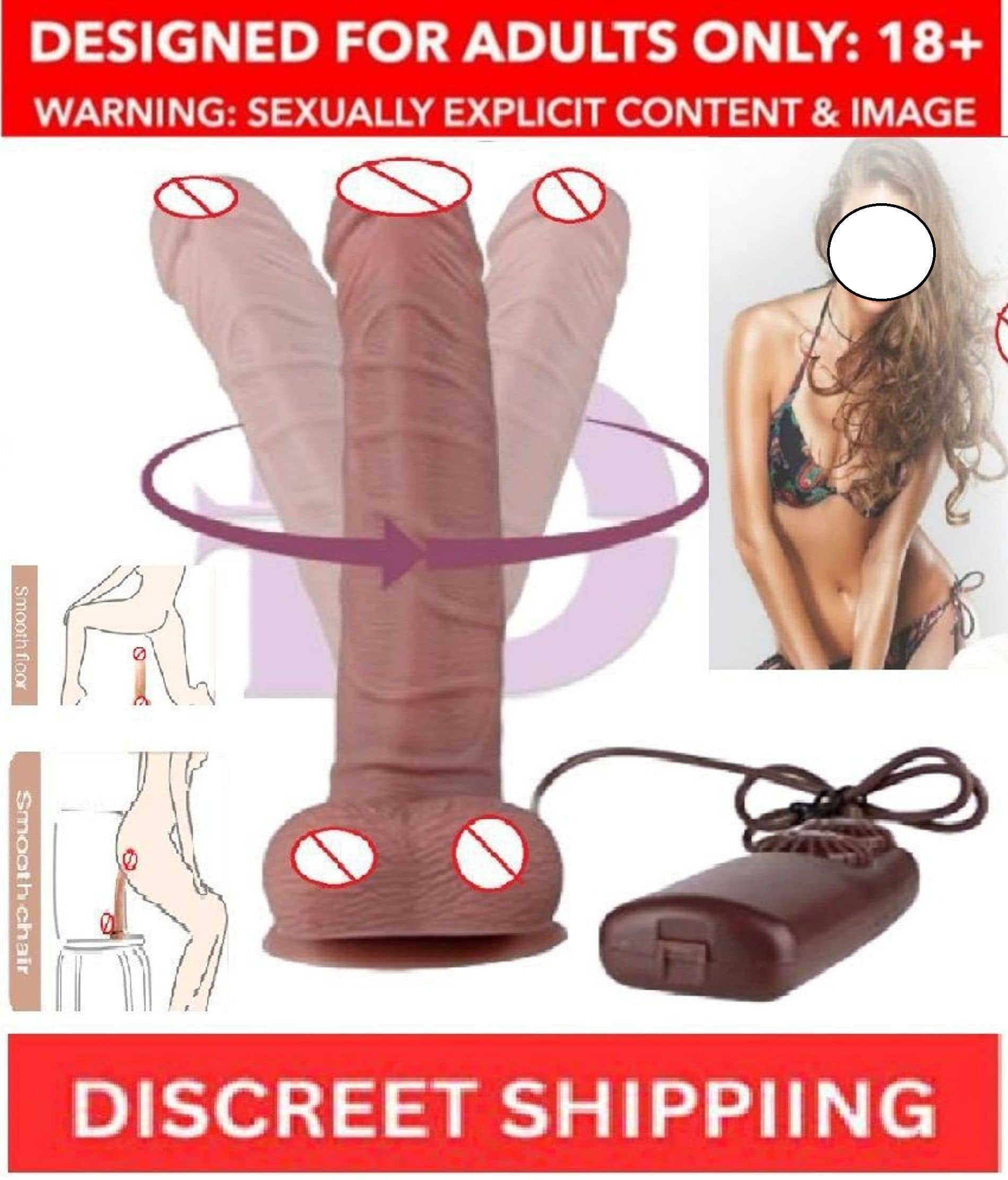 Realistic 10 INCH VIBRATING SKIN DILDO WITH SUCTION CUP BY SEX TANTRA