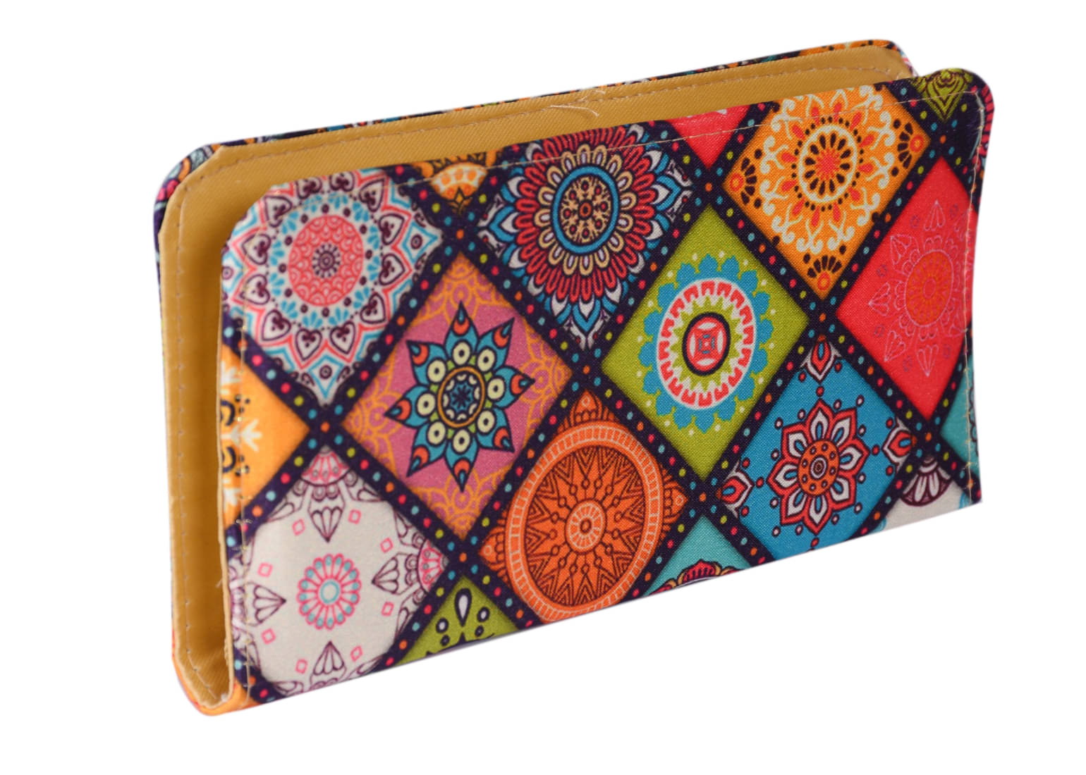     			SUNESH CREATION Multicolor Fabric Handheld