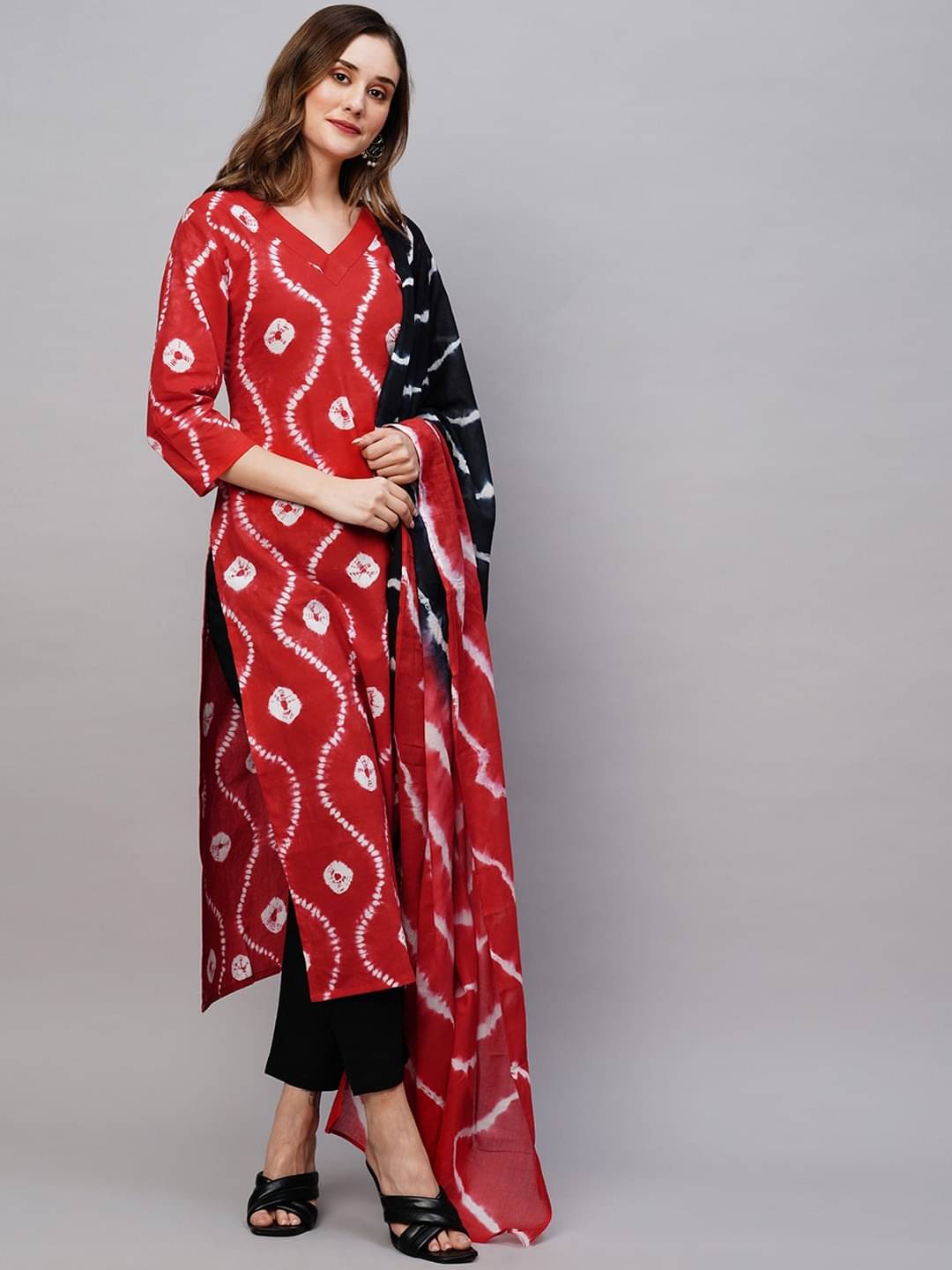 THE FAB FACTORY Rayon Printed Kurti With Pants Women's Stitched Salwar Suit - Maroon ( Pack of 1 ) THE FAB FACTORY Rayon Printed Kurti With Pants Women's Stitched Salwar Suit - Maroon ( Pack of 1 )
