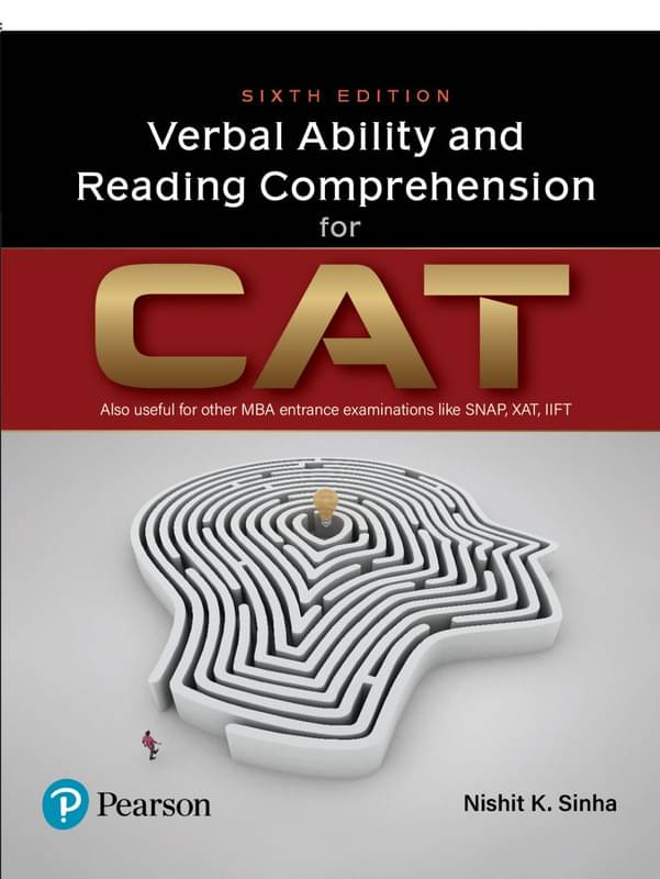 Verbal Ability and Reading Comprehension for CAT, Includes CAT 2023 Paper, 6th Edition - Pearson Verbal Ability and Reading Comprehension for CAT, Includes CAT 2023 Paper, 6th Edition - Pearson