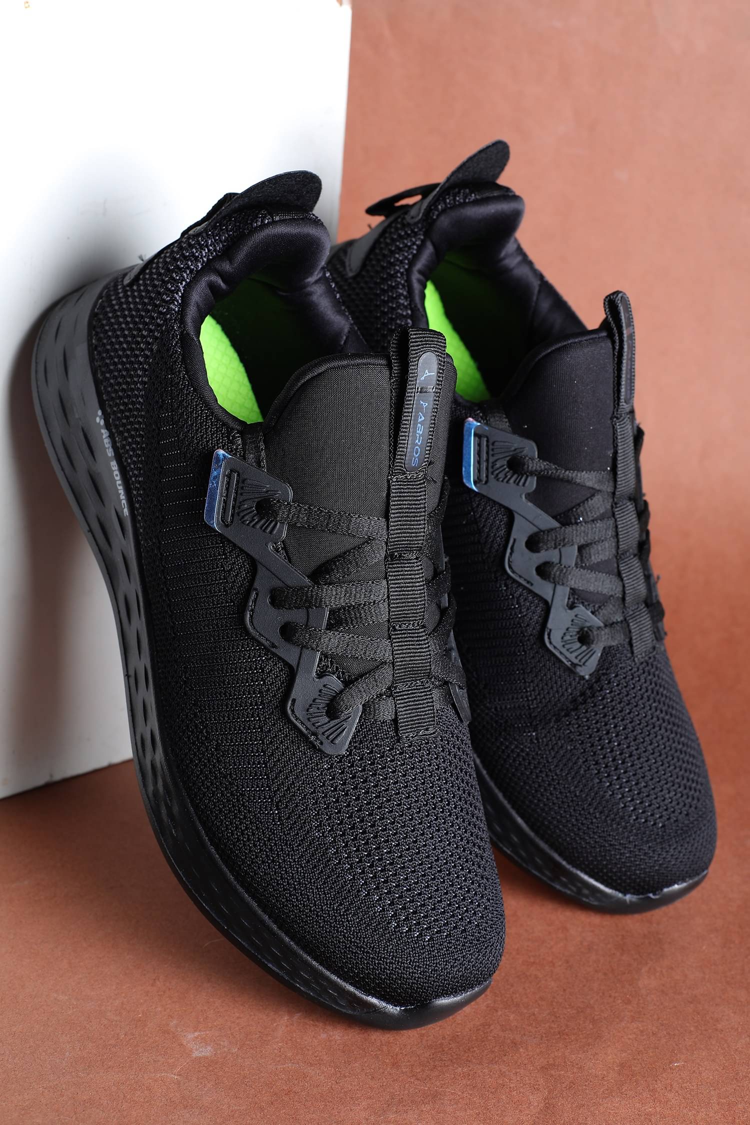     			Abros ASSG1104M Black Men's Sports Running Shoes