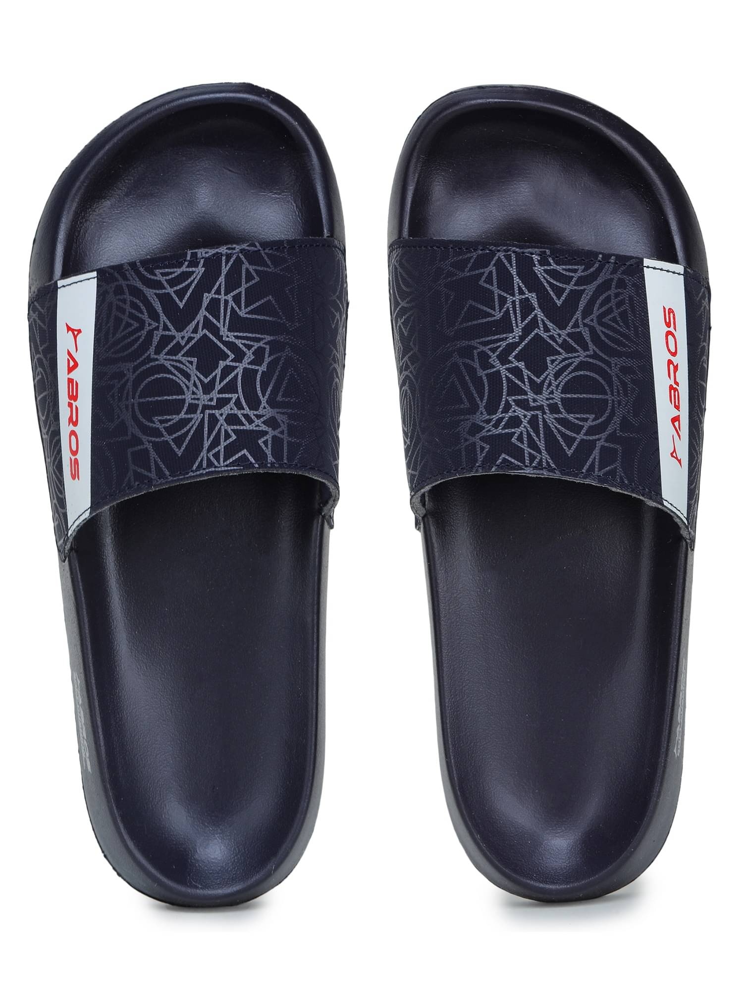     			Abros Navy Men's Slide Flip Flop
