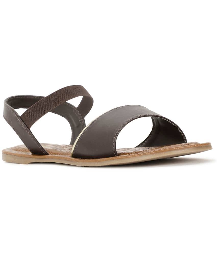 Bata Brown Women's Flats