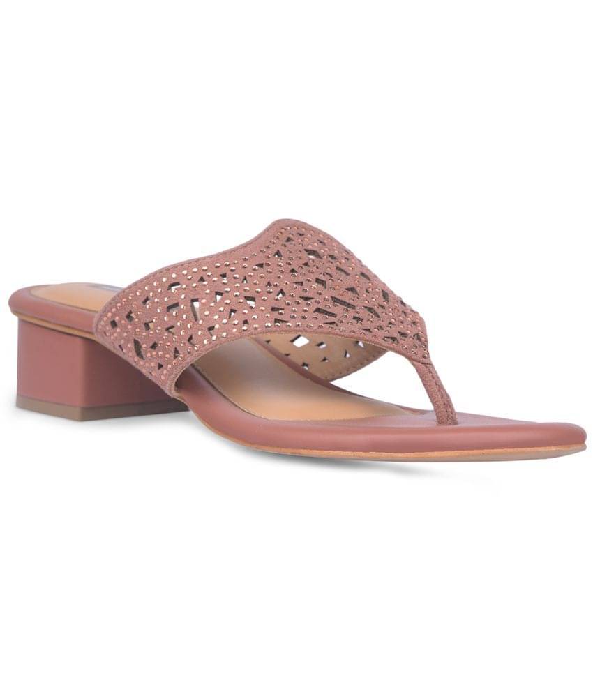     			Bata Pink Women's Slip On Heels