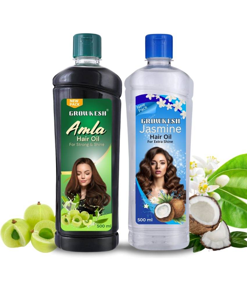     			Growkesh Anti Dandruff Coconut Oil 500 ml ( Pack of 2 )
