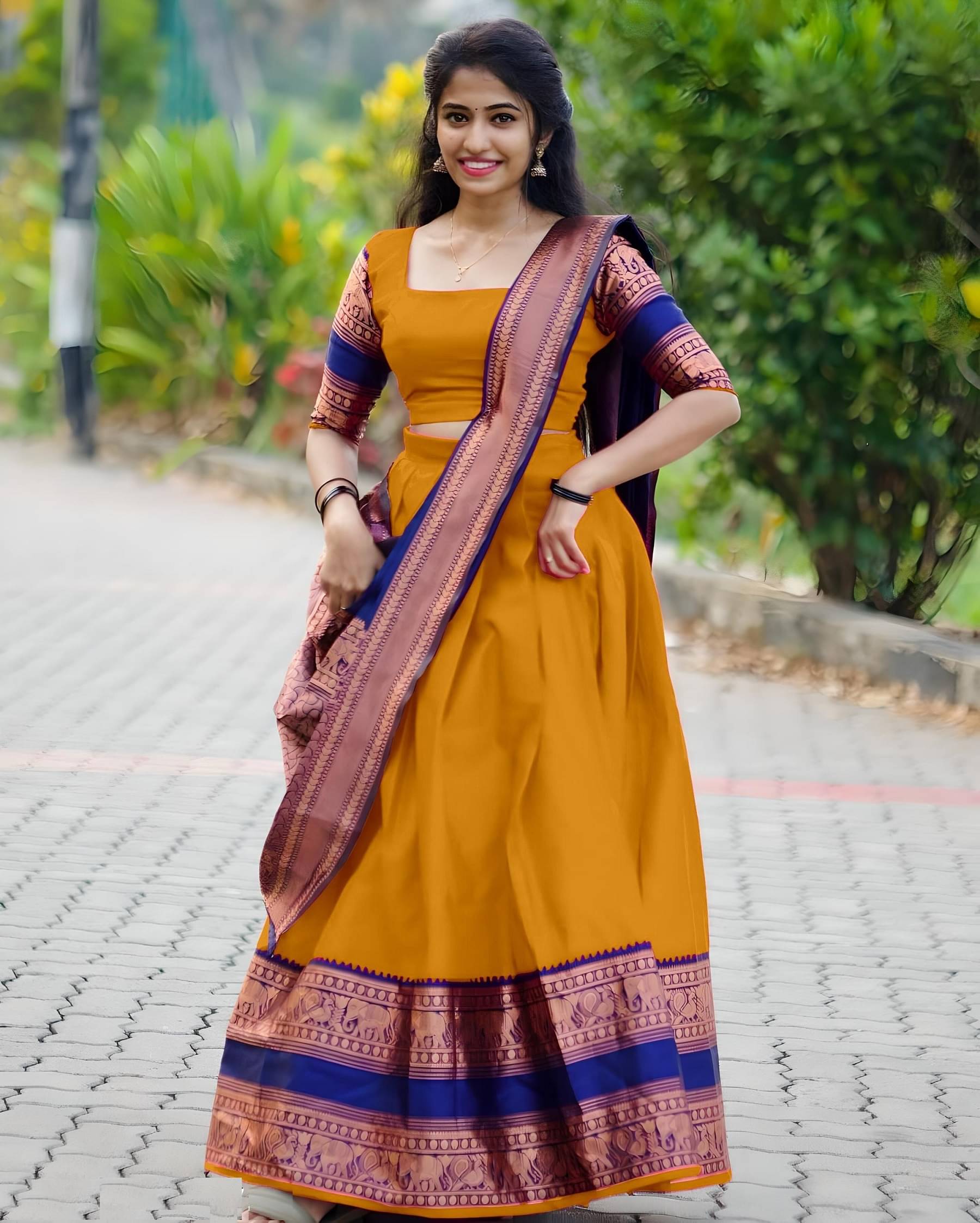 ISARA Banarasi Silk Solid Saree With Unstitched Blouse Piece ( Yellow ) ISARA Banarasi Silk Solid Saree With Unstitched Blouse Piece ( Yellow )
