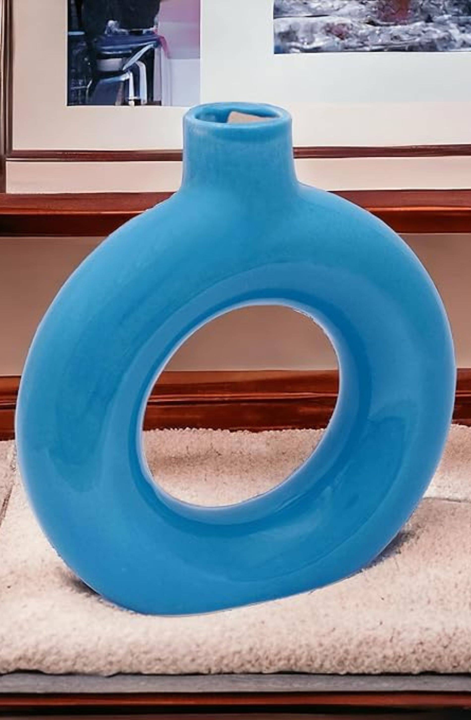     			Malaikah Ceramic Table Vase 20 cms - Pack of 1