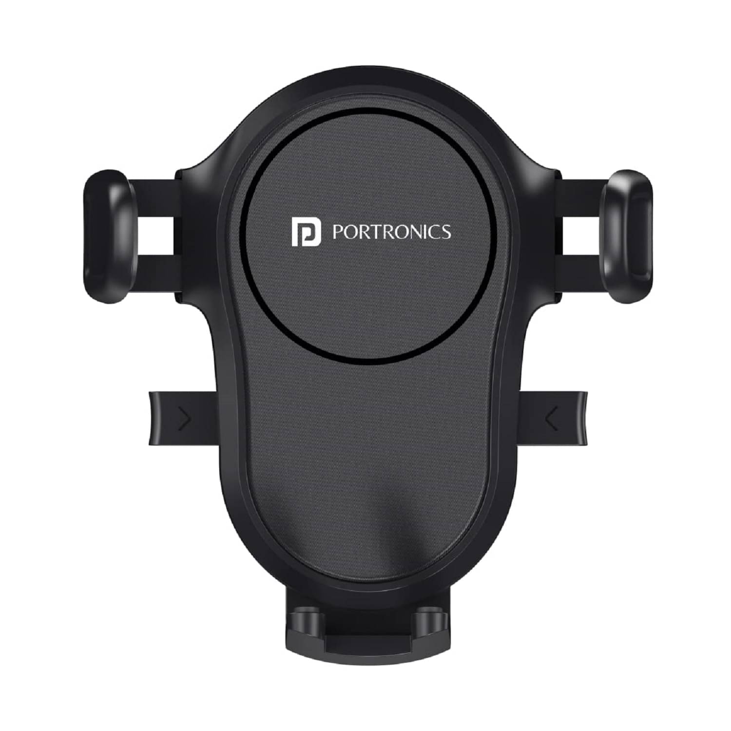 Portronics Clamp Y Adjustable Mobile Holder Stand for Car with 360 degree Rotational, One Click Release Button, (Black) Portronics Clamp Y Adjustable Mobile Holder Stand for Car with 360 degree Rotational, One Click Release Button, (Black)