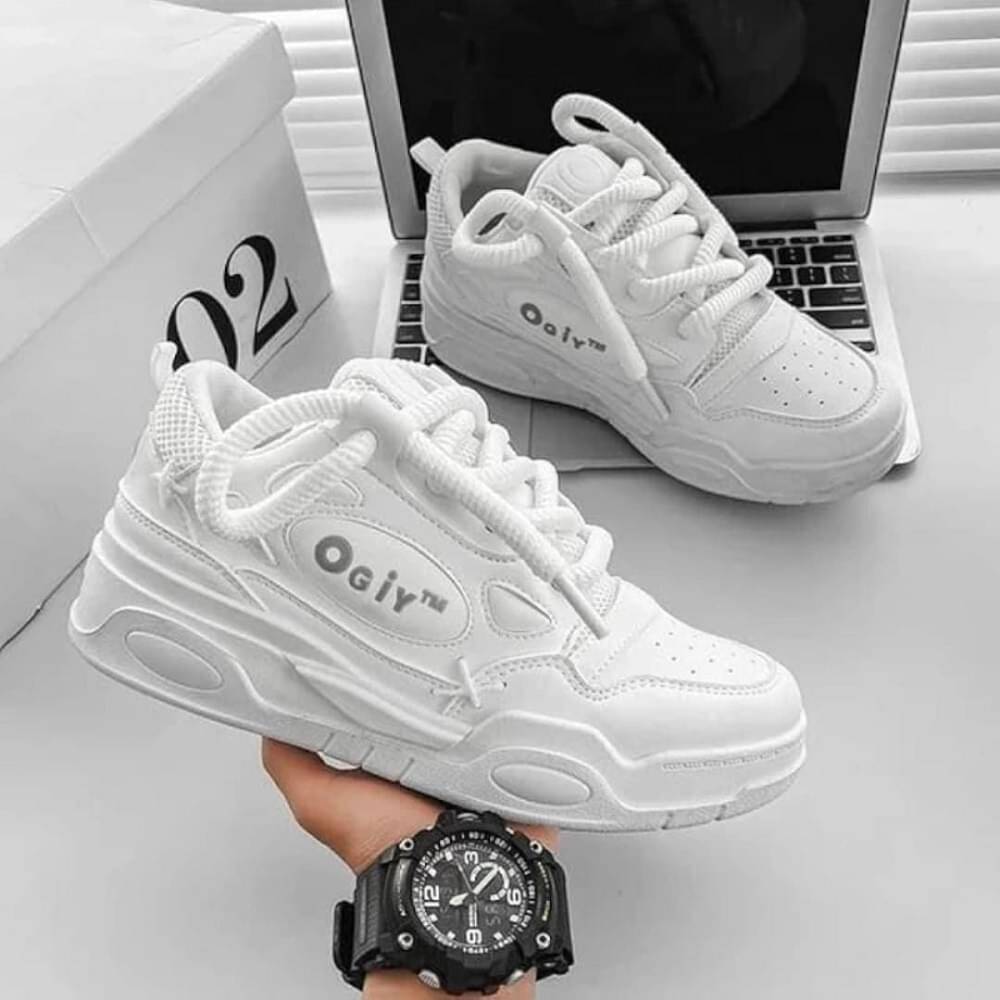 T-Rock Stylish Look White Shoes White Men's Lifestyle Shoes T-Rock Stylish Look White Shoes White Men's Lifestyle Shoes