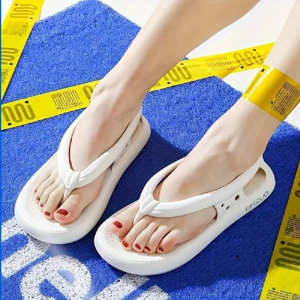 T-Rock White Women's Flip Flop T-Rock White Women's Flip Flop