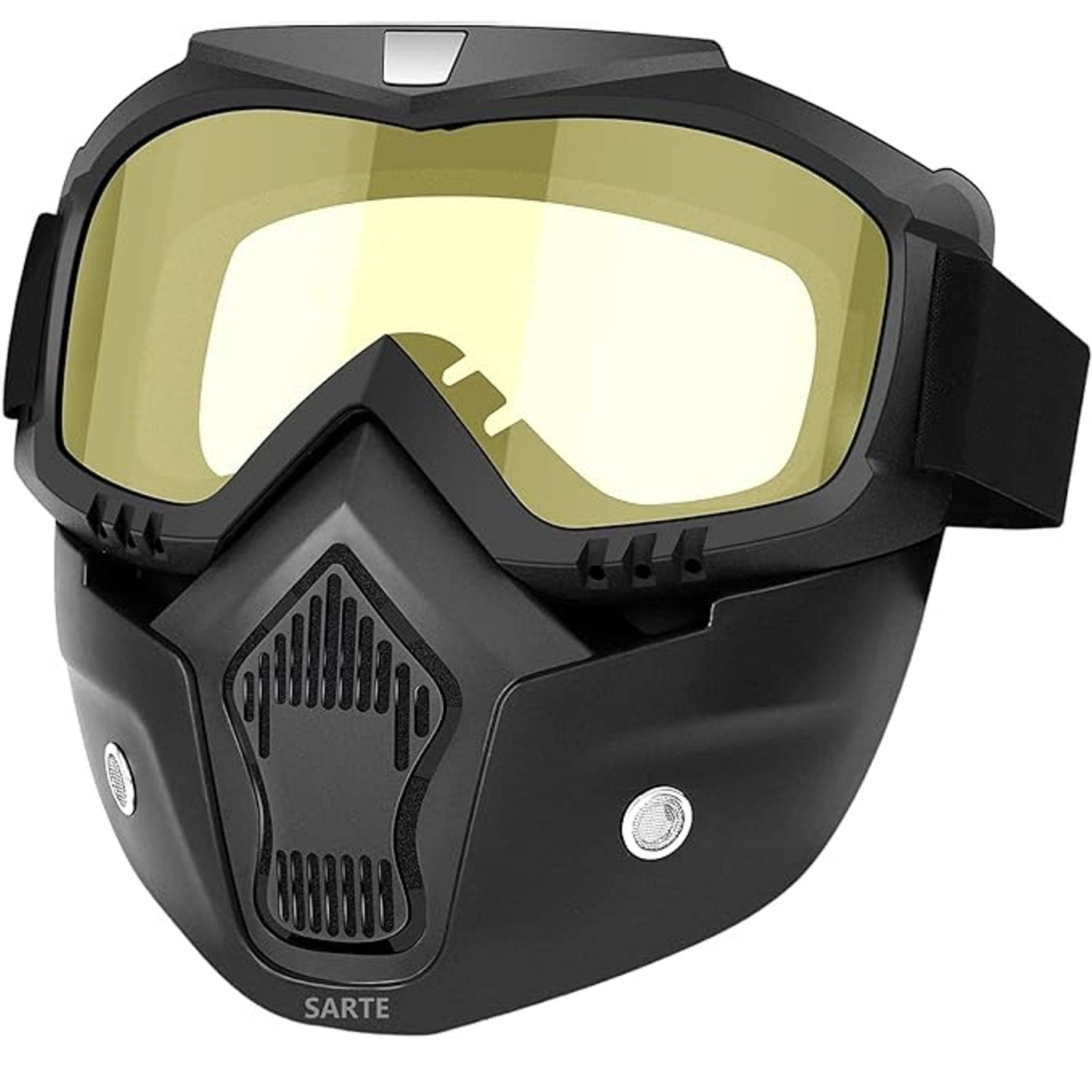     			THRIFTKART Night Vision Yellow Riding Goggles ( Pack of 1 )