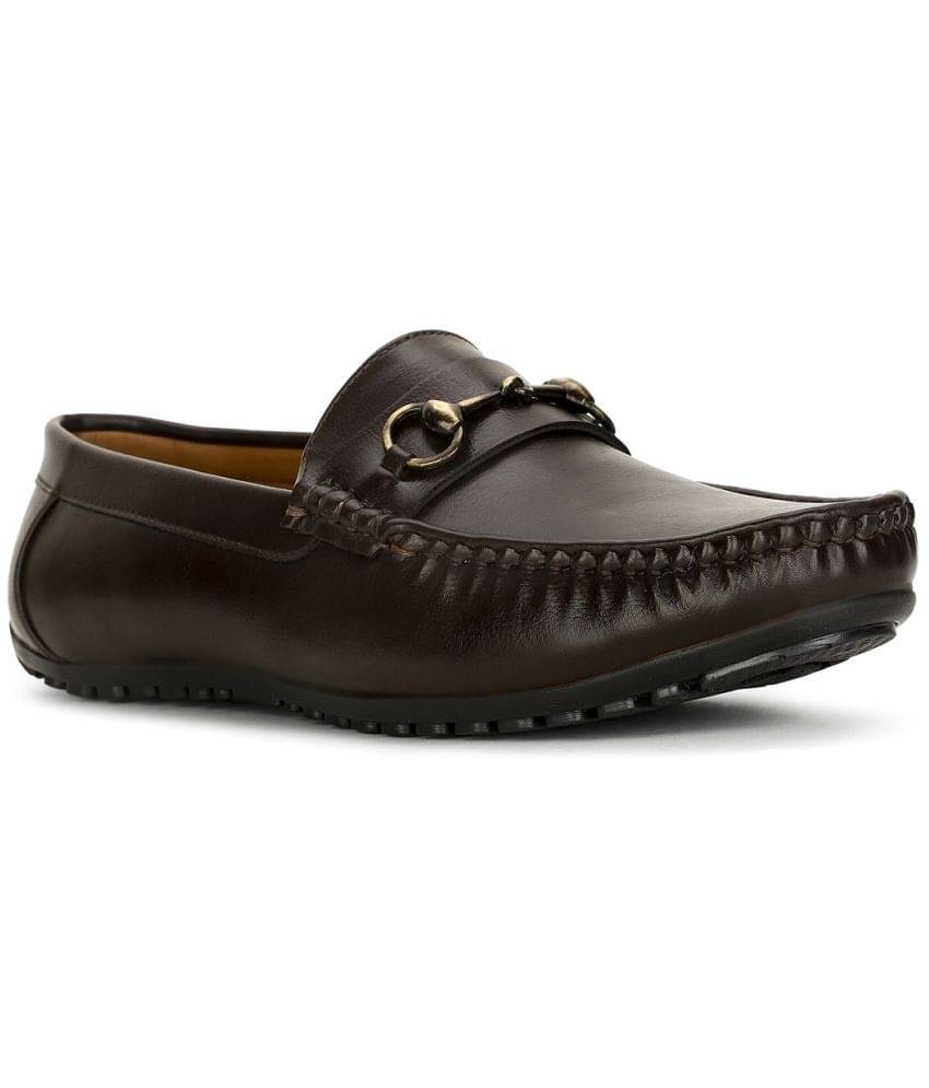 Bata Brown Men's Slip On Formal Shoes     			Bata Brown Men's Slip On Formal Shoes