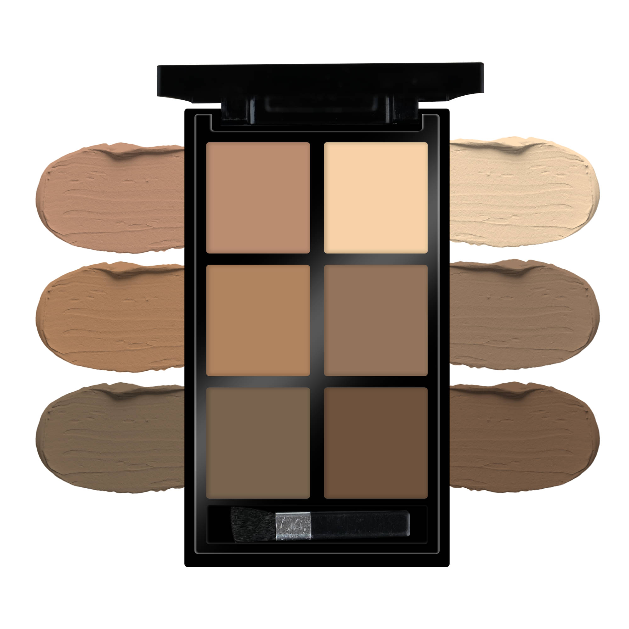     			Colors Queen Contour & Bronzer Palette Matte Finish & Long Lasting Formula 17g, (Shade - 03)
