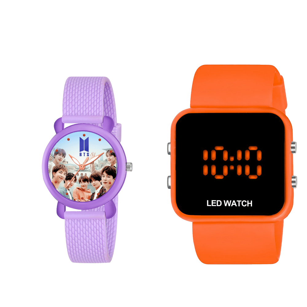     			DECLASSE Multicolor Dial Analog-Digital Girls Watch ( Pack Of 2 )