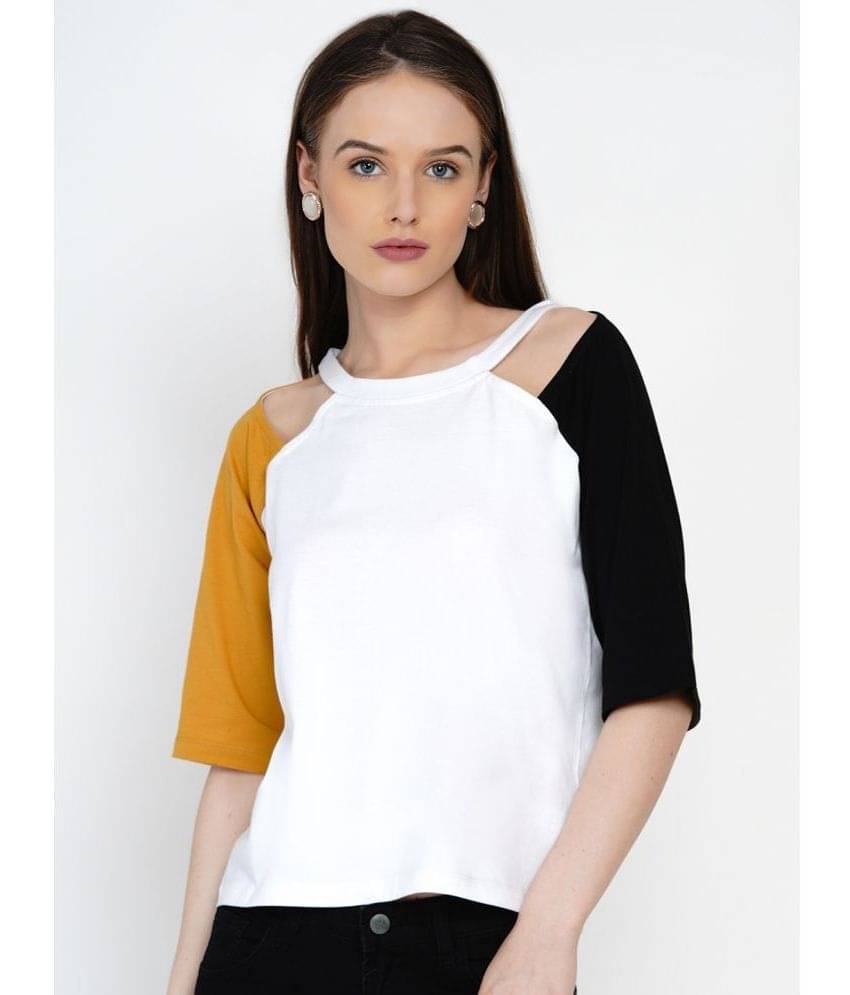 ETICO Women's Cotton Regular Top ( Mustard ) ETICO Women's Cotton Regular Top ( Mustard )