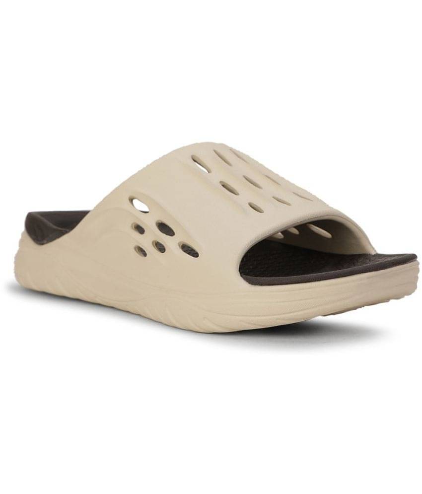     			Floatz Beige Men's Slide Flip Flop