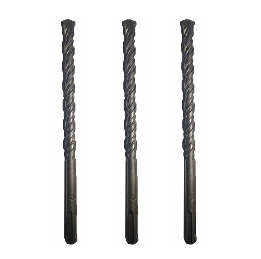     			SDS Hammer Drill Bit Single Tip Size 12x210mm Pack of 3 Oaykay Tools