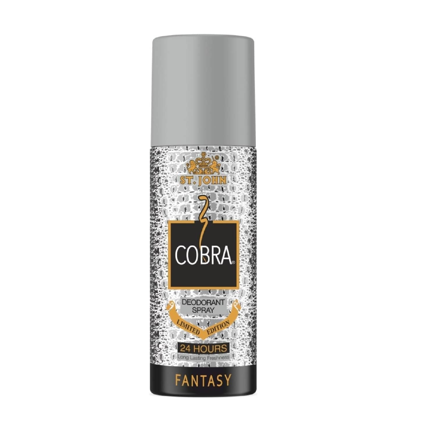 St. John Cobra Fantasy Long Lasting Deodorant Spray for Men 150 ml ( Pack of 1 )