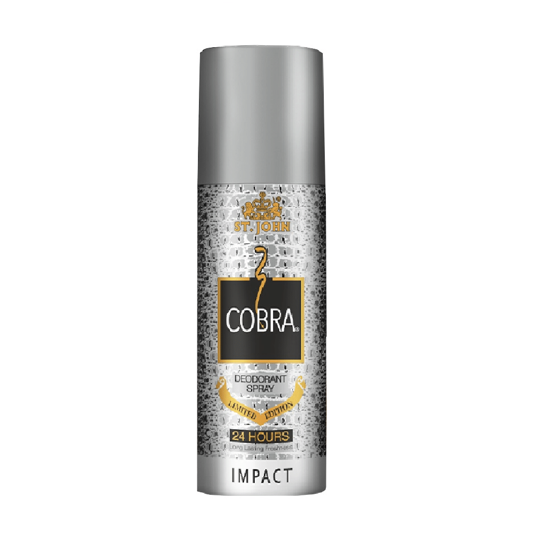     			ST.JOHN Cobra Impact Long Lasting Deodorant Spray for Men 150ml - Pack of 1