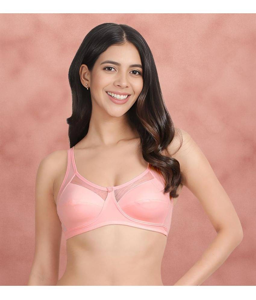 Susie Mesh Non Padded Women's Everyday Bra ( Pink ) DIP1003-TickledPink Susie Mesh Non Padded Women's Everyday Bra ( Pink ) DIP1003-TickledPink