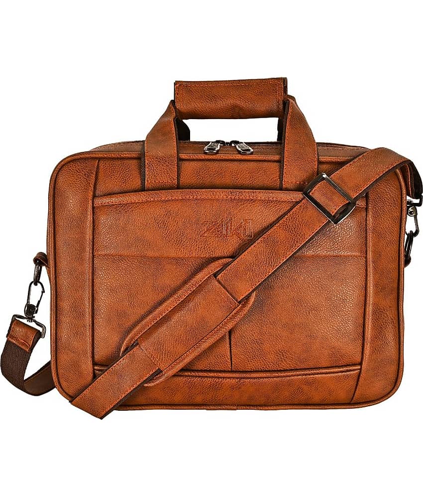 ZAIKO BAGS Tan Textured Messenger Bag - Handbags | Buy online on ZillyBuy