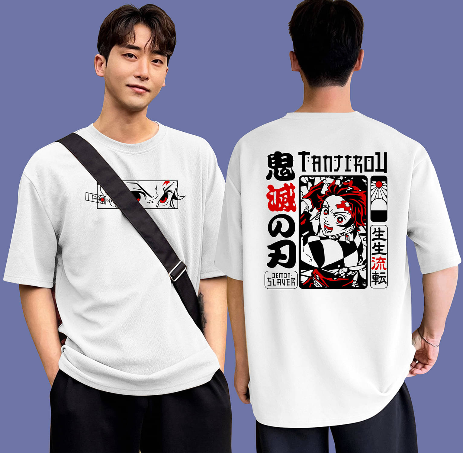     			happy khajana Pack of 1 Polyester Oversized Fit Men's T-Shirt ( White )