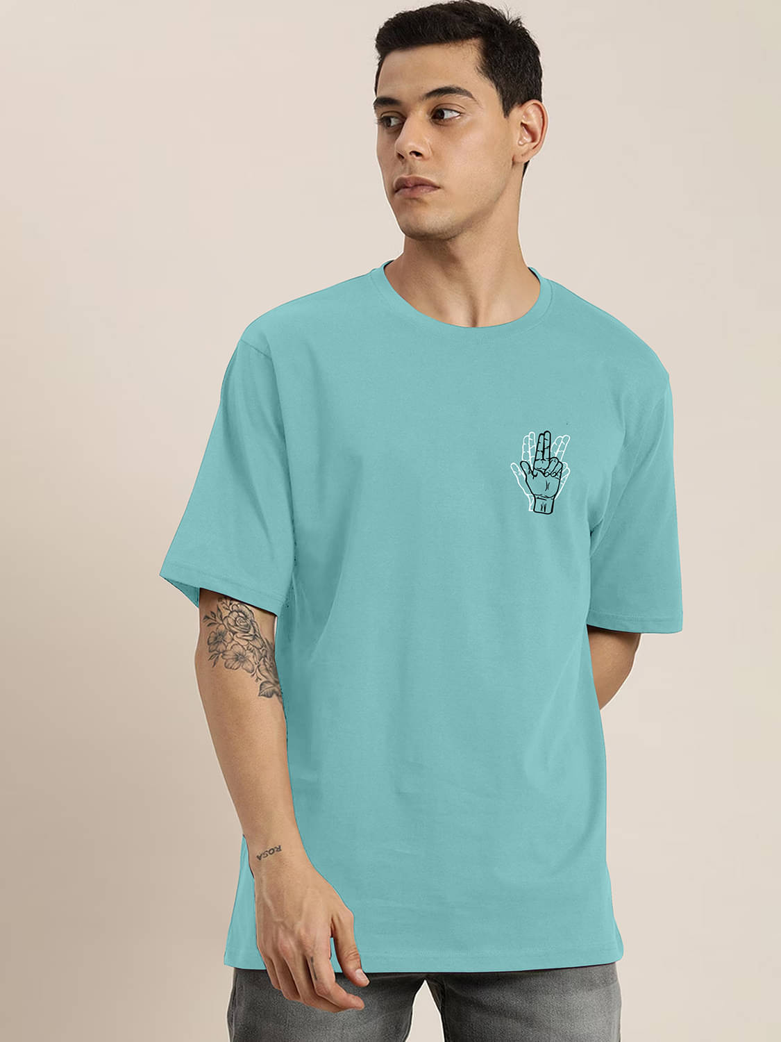 happy khajana Polyester Oversized Fit Solid Half Sleeves Men's T-Shirt - Blue ( Pack of 1 ) happy khajana Polyester Oversized Fit Solid Half Sleeves Men's T-Shirt - Blue ( Pack of 1 )