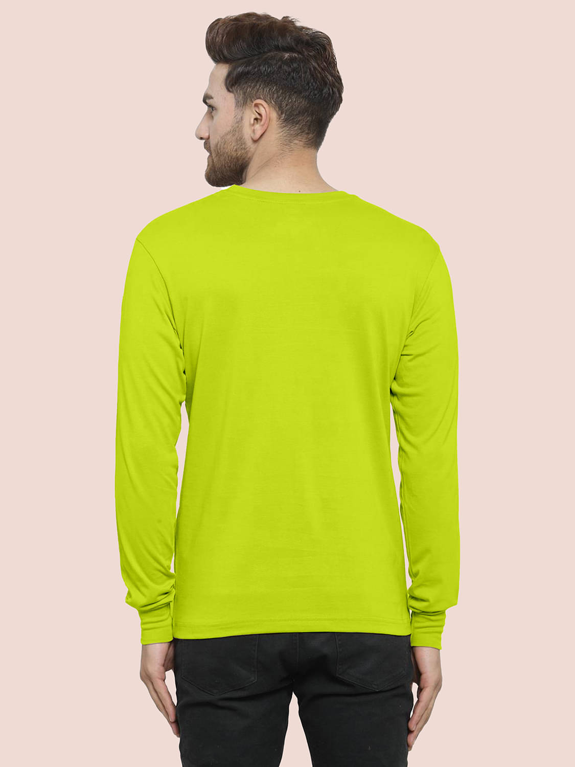 happy khajana Polyester Regular Fit Solid Full Sleeves Men's T-Shirt - Green ( Pack of 1 ) happy khajana Polyester Regular Fit Solid Full Sleeves Men's T-Shirt - Green ( Pack of 1 )