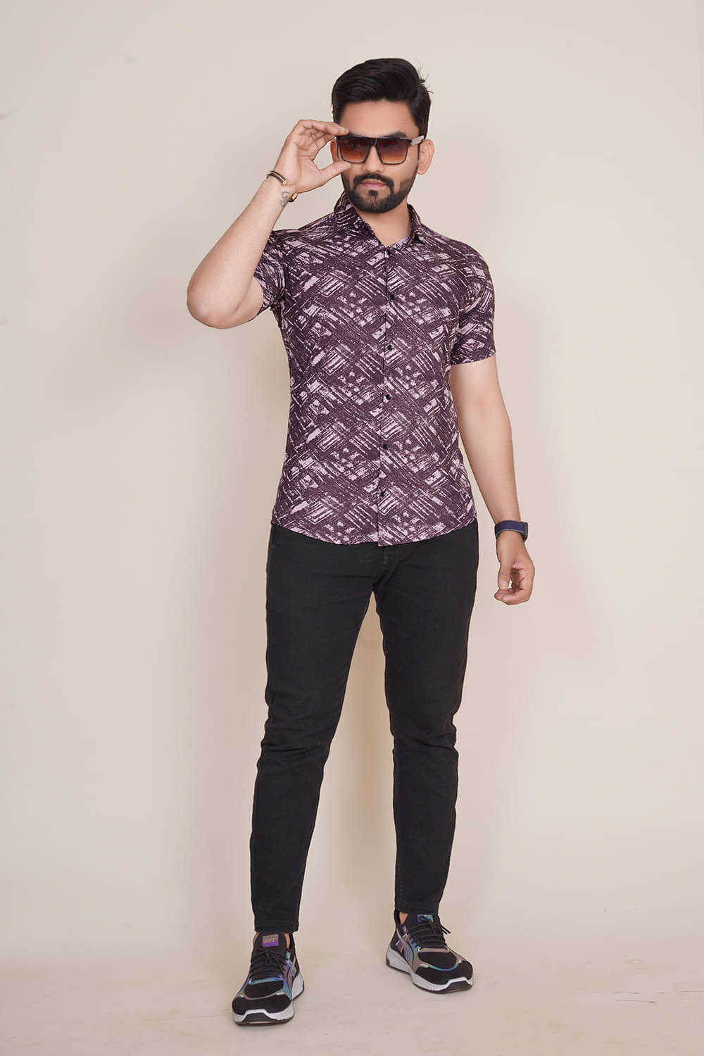 happy khajana Pack of 1 Polyester Regular Fit Men's T-Shirt ( Pink ) happy khajana Pack of 1 Polyester Regular Fit Men's T-Shirt ( Pink )