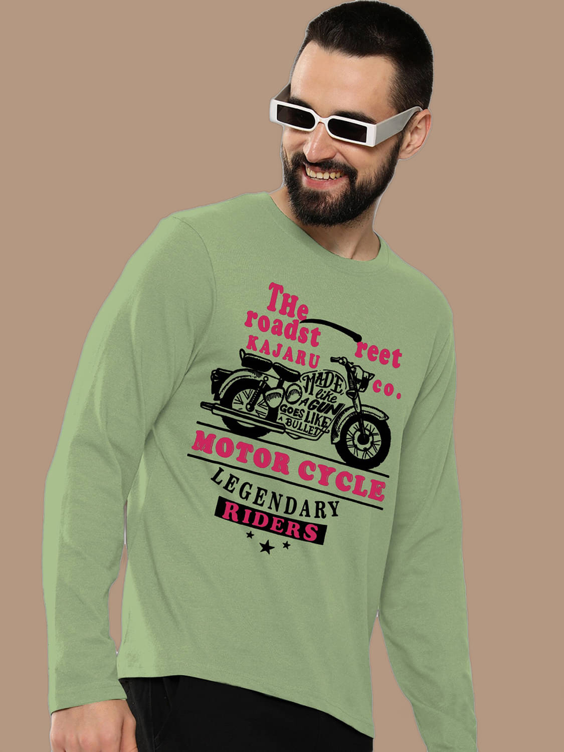 happy khajana Polyester Regular Fit Solid Full Sleeves Men's T-Shirt - Green ( Pack of 1 ) happy khajana Polyester Regular Fit Solid Full Sleeves Men's T-Shirt - Green ( Pack of 1 )