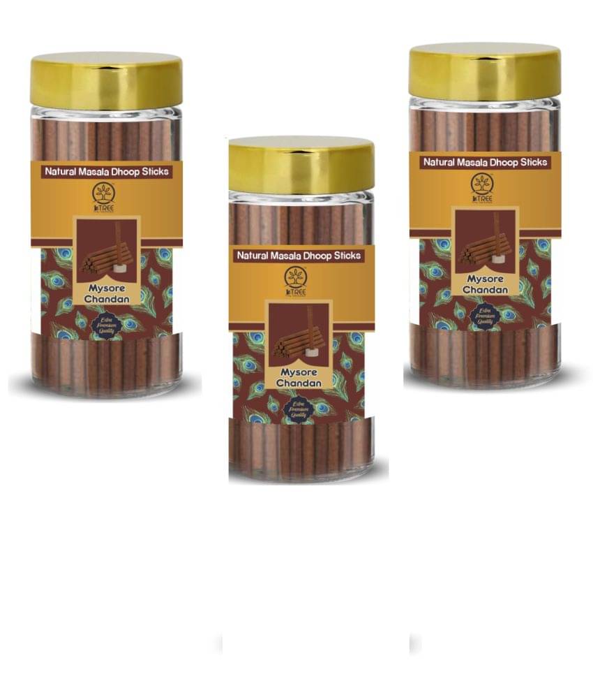     			1 Tree Dhoop,Incense Dhoop Sticks Chandan 300 gm ( Pack of 3 )