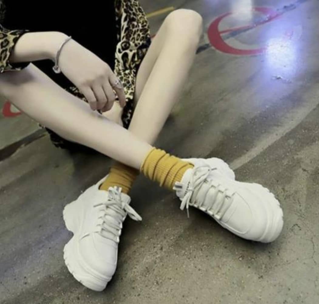 ADISO White Women's Sneakers - Casual Shoes | Buy online on ZillyBuy