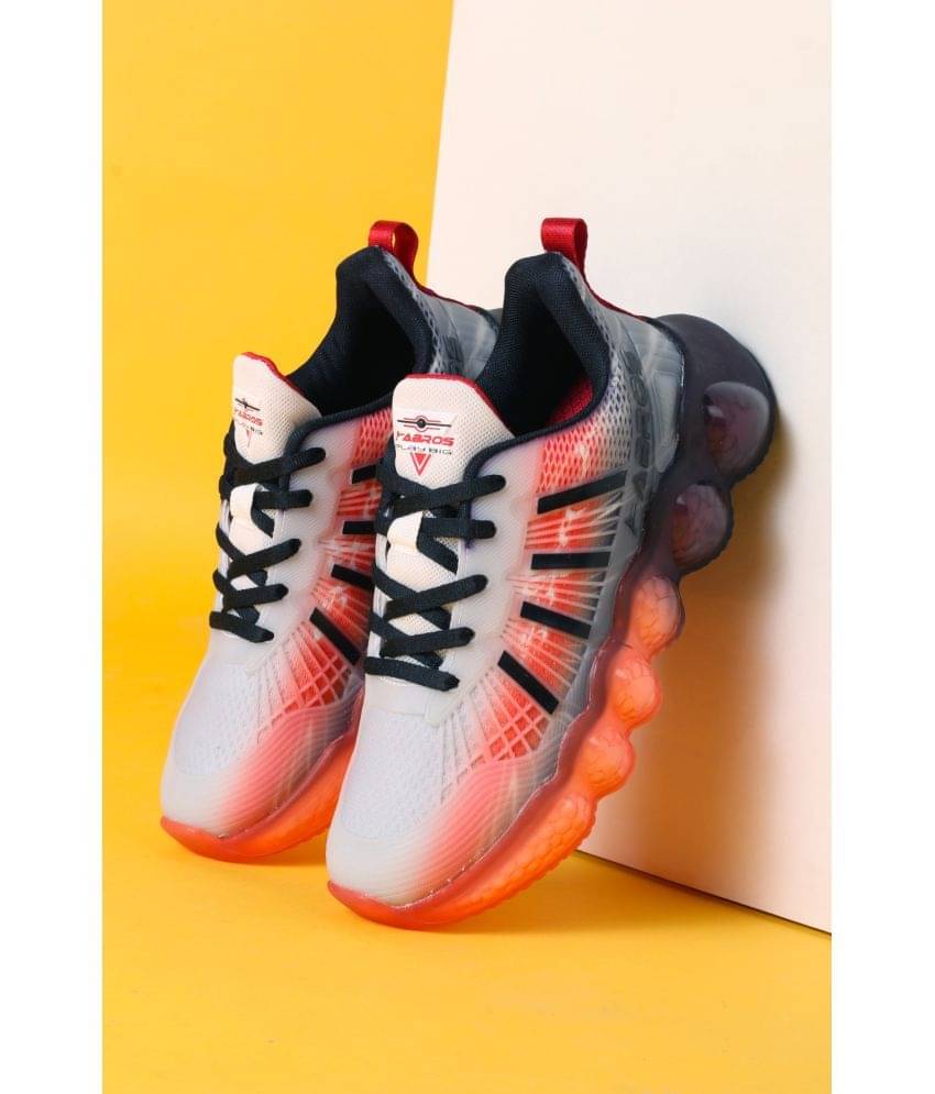     			Abros - Red Boy's Sports Shoes ( 1 Pair )