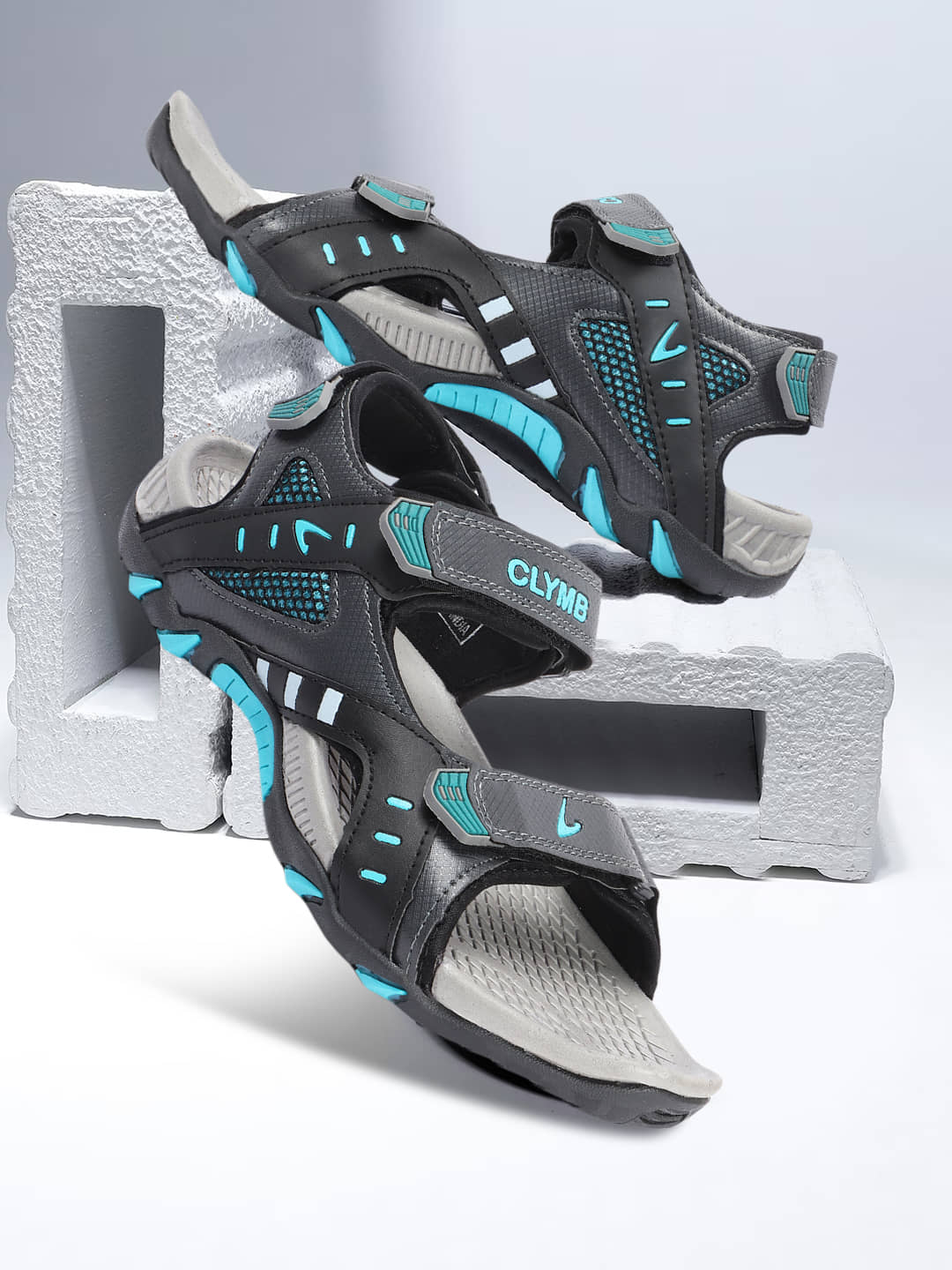 Clymb - Gray Men's Sandals