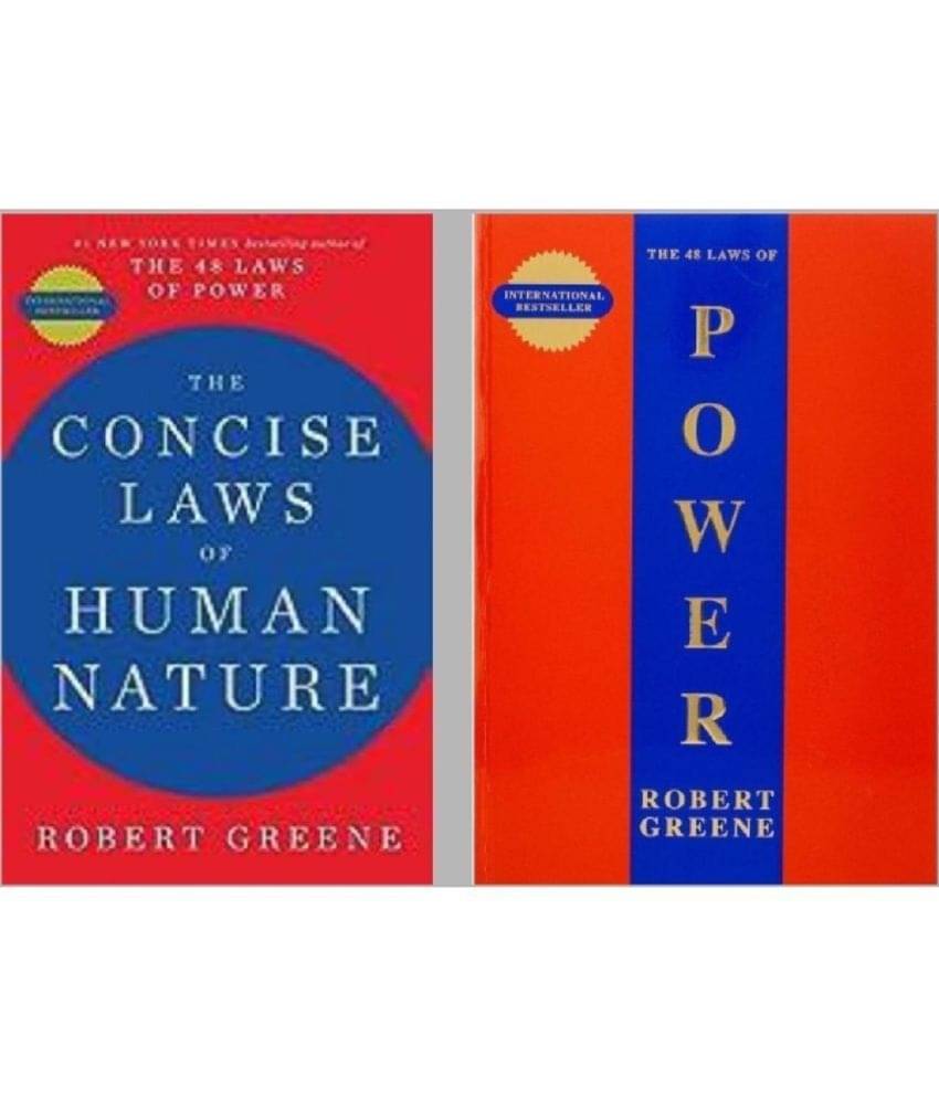     			( Combo Of 2 Books ) The Concise 48 Laws Of Power & The Laws of Human Nature - English Paperback Book By ( Robert Greene )