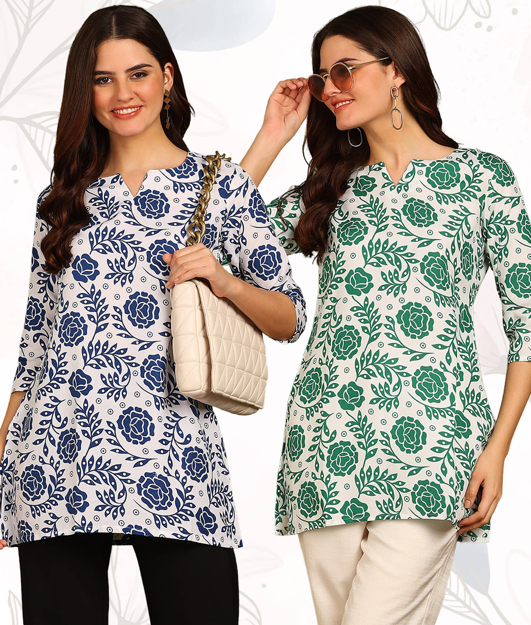     			DSK STUDIO Women's Rayon Tunic ( Multicolor )