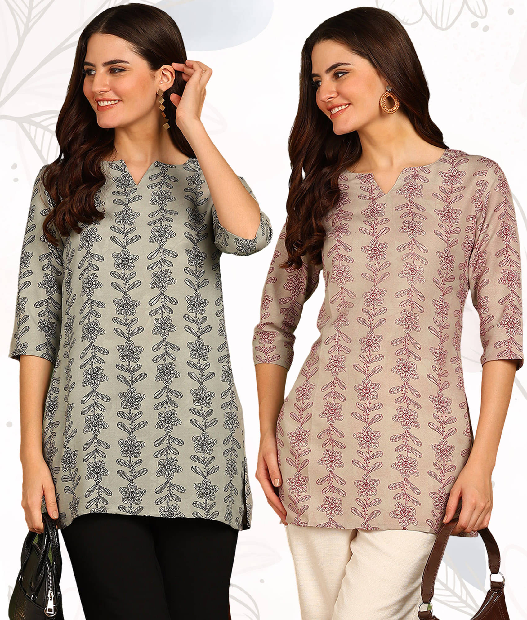 DSK STUDIO Women's Rayon Tunic ( Multicolor ) DSK STUDIO Women's Rayon Tunic ( Multicolor )
