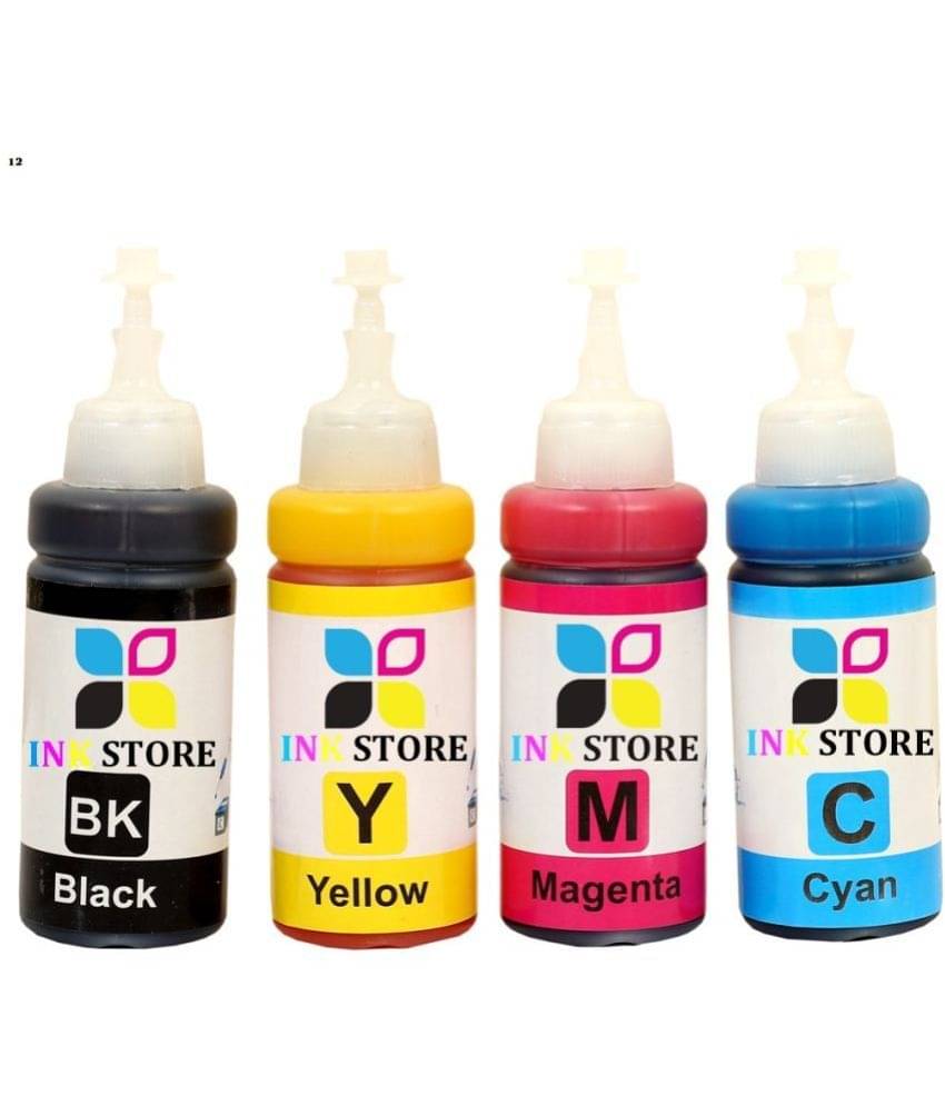     			INKSTORE Ink Refill For E_pson T664 L100 , L110 , L130 , L200 , L210 , L220 , L300 , L385 Ink Bottle