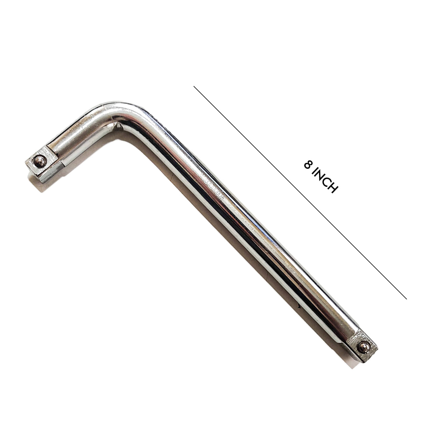 LXMI L-Handle 1/2 (8 inch), CRV Steel Fully Polished, Heavy-Duty Handle Wrench L Spanner Single Pc LXMI L-Handle 1/2 (8 inch), CRV Steel Fully Polished, Heavy-Duty Handle Wrench L Spanner Single Pc