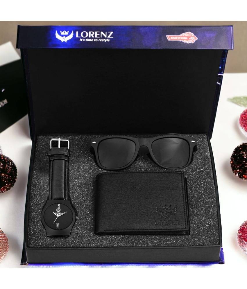 Lorenz Watch,Wallets,Sunglasses Formal Gift Set     			Lorenz Watch,Wallets,Sunglasses Formal Gift Set
