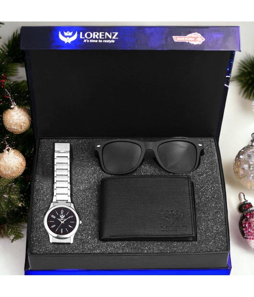 Lorenz Watch,Wallets,Sunglasses Formal Gift Set     			Lorenz Watch,Wallets,Sunglasses Formal Gift Set