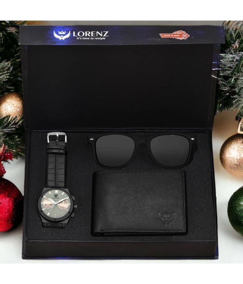 Lorenz Watch,Wallets,Sunglasses Formal Gift Set     			Lorenz Watch,Wallets,Sunglasses Formal Gift Set