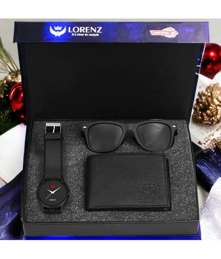     			Lorenz Watch,Wallets,Sunglasses Formal Gift Set
