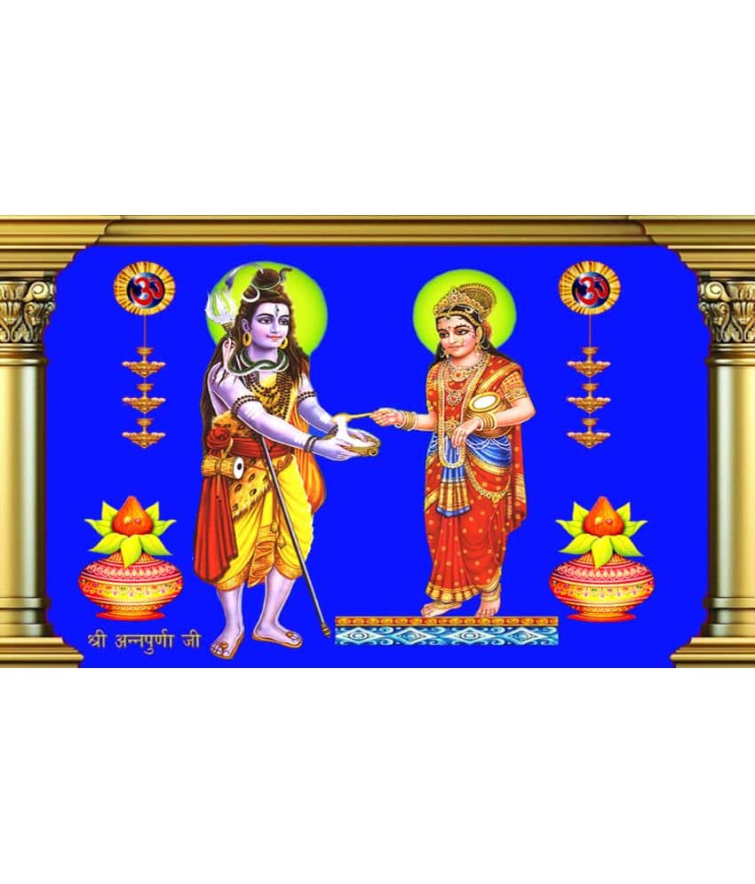 Manas Religious Wallpaper ( 60 x 90 ) cm ( Pack of 1 )