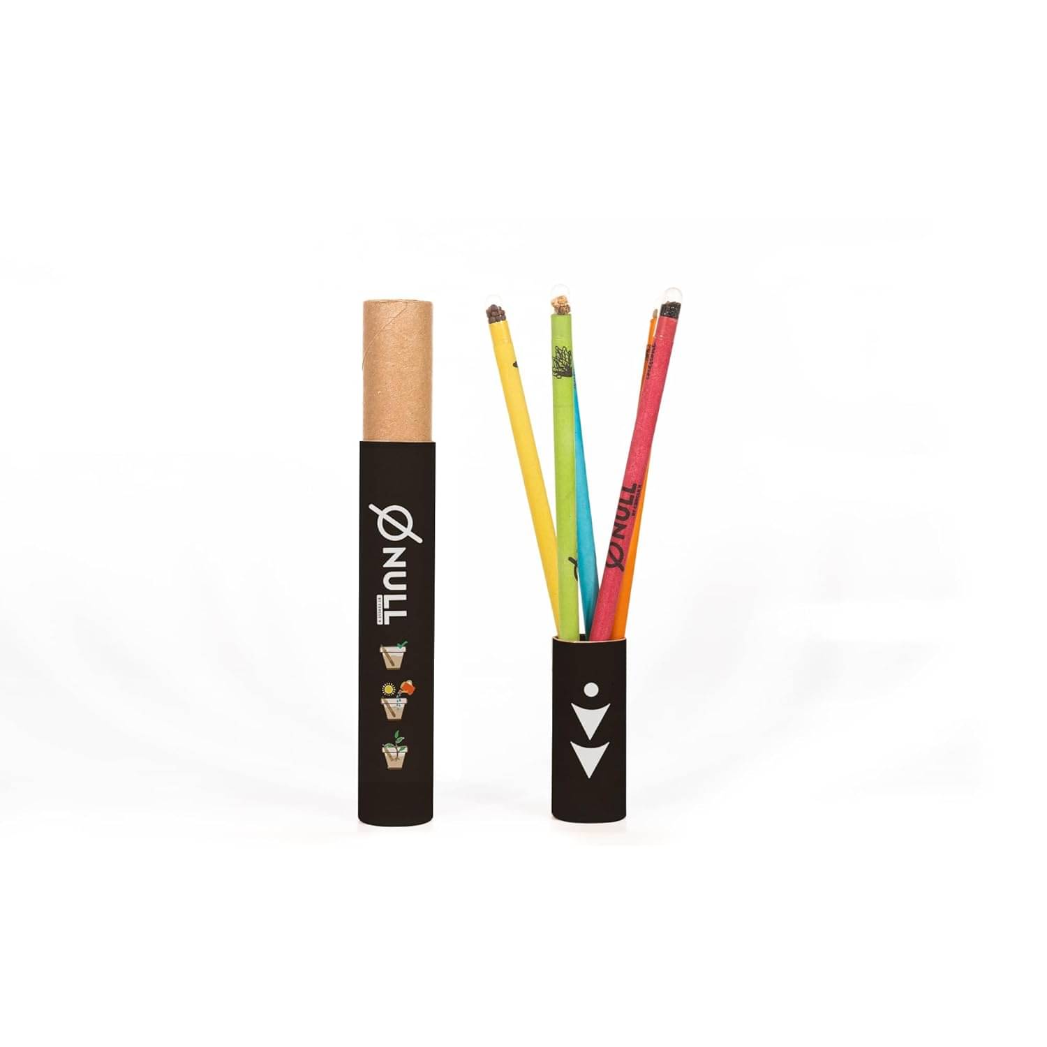 NULL Eco-Friendly Plantable Seed Pencils | 100% Recycled Paper | Perfect Green Gift for Kids & Adults | Grow Plants from Pencils (Basil Seed - Mixed (25 No's) NULL Eco-Friendly Plantable Seed Pencils | 100% Recycled Paper | Perfect Green Gift for Kids & Adults | Grow Plants from Pencils (Basil Seed - Mixed (25 No's)